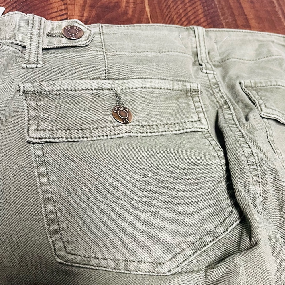 Pistola Green carpenter pants - Picture 4 of 7
